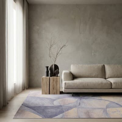 Artisan Hand-Tufted Abstract Rug thumbnail 5