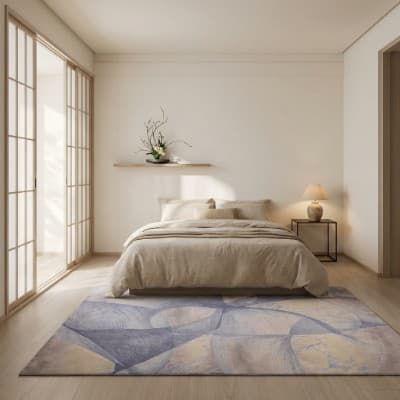 Artisan Hand-Tufted Abstract Rug thumbnail 3