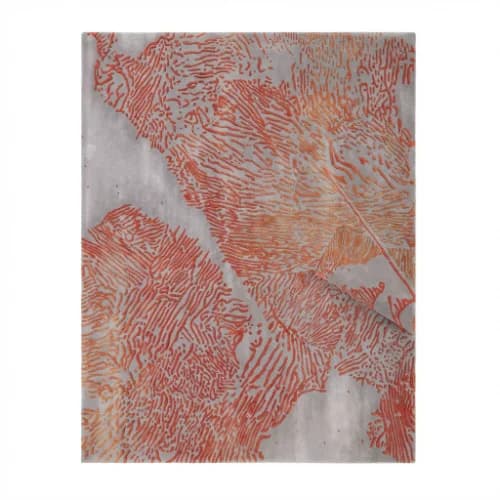 Coral Reef Abstract Hand-Tufted Rug thumbnail 1