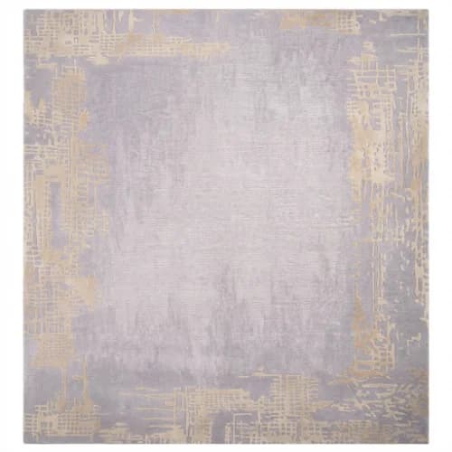 Abstract Patterned New Zealand Wool Rug thumbnail 1
