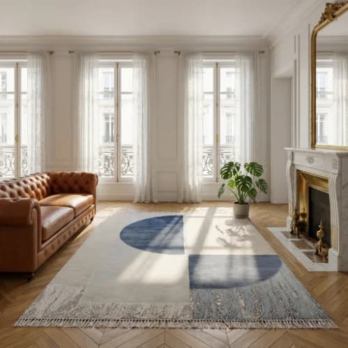 Horizon Semis Hand-Woven Rug thumbnail 1