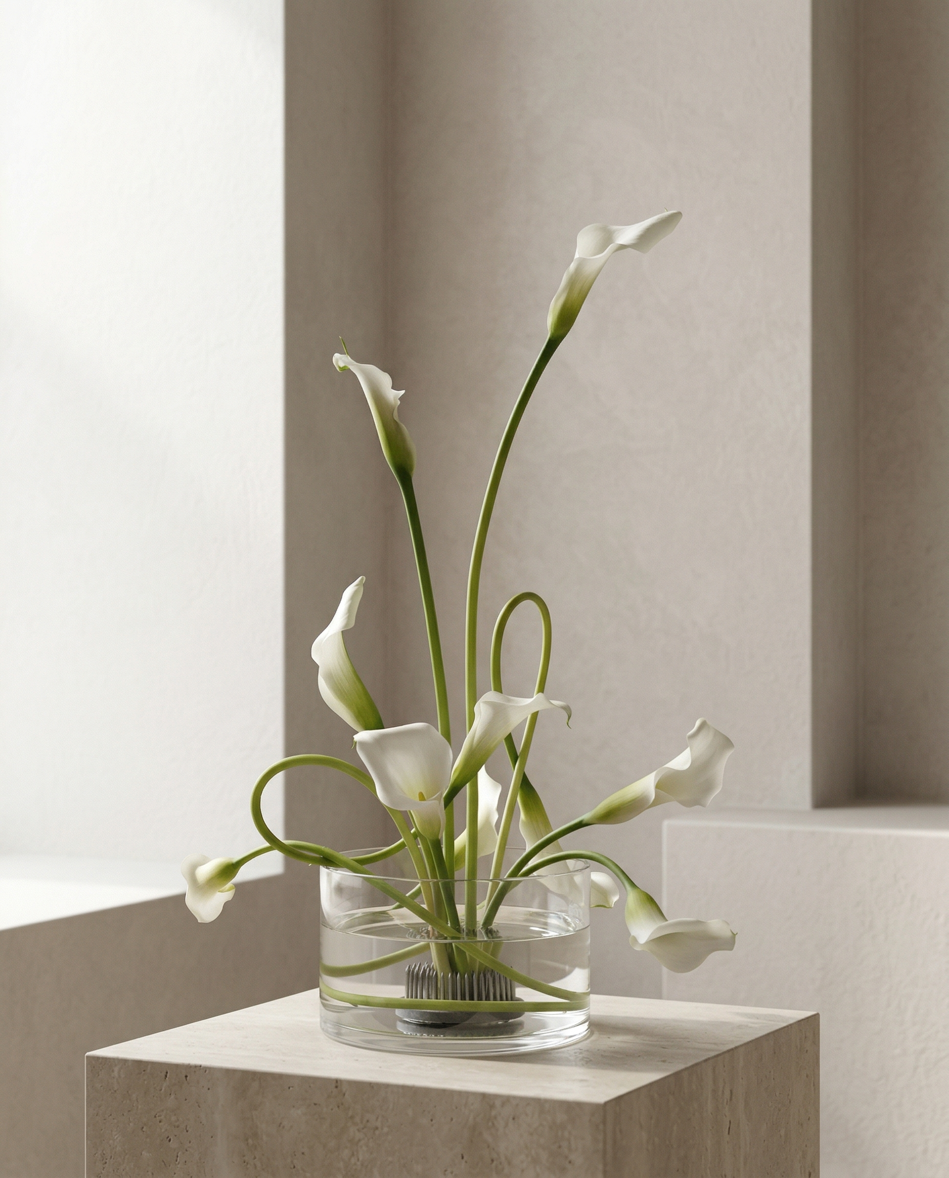 Sculptural Calla Lily Arrangement