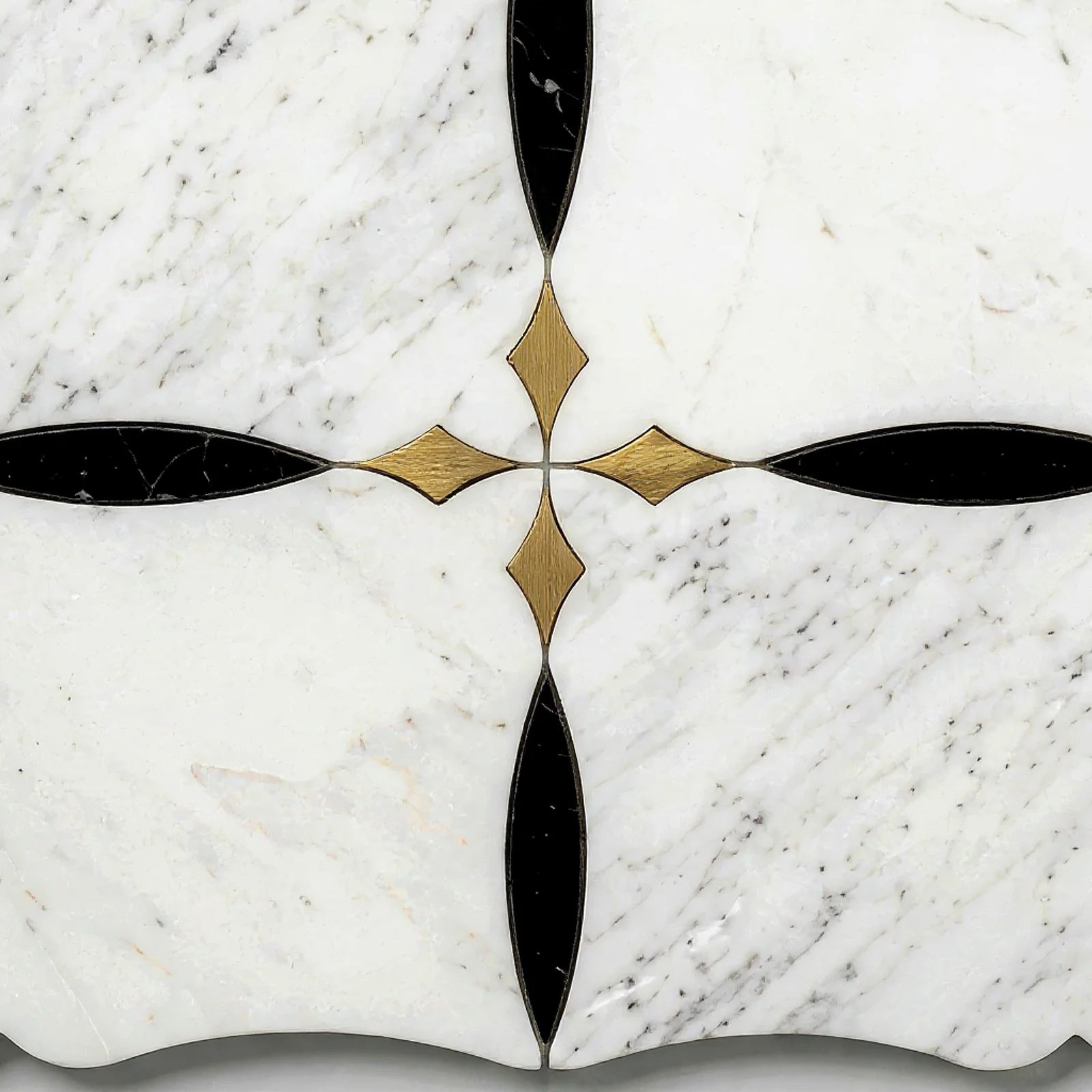 Empress waterjet marble mosaic selection